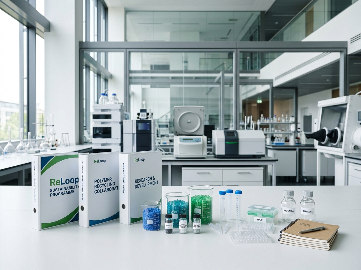 Laboratory Partnership - Scientists discussing sustainability